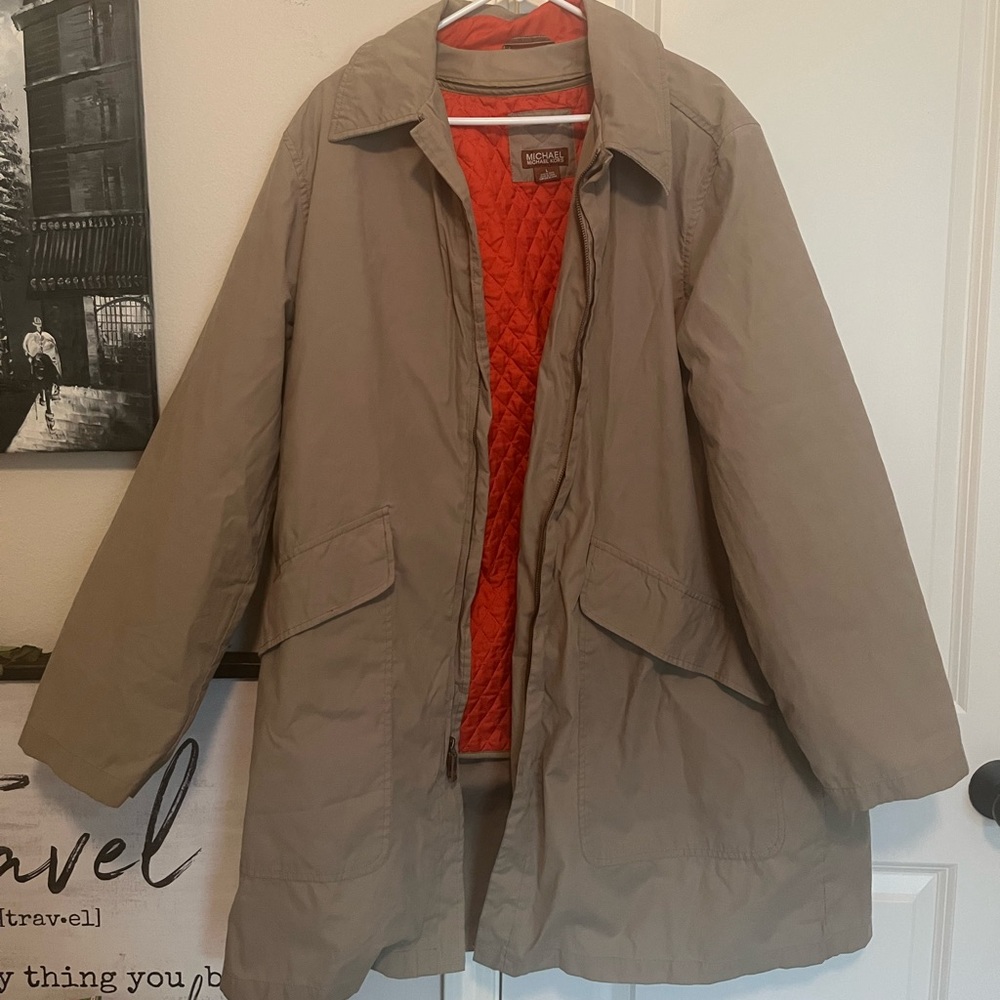 Michela kors never worn removable coat